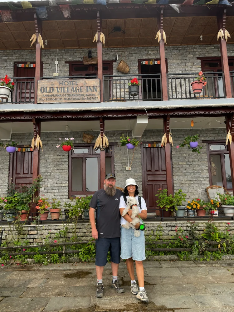 Bonnie & Pascal in Nepal